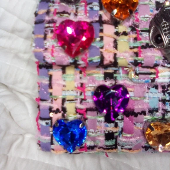 Kurt Geiger Multicolor Embellished Crossbody Bag - Picture 3 of 7